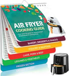 Air Fryer Magnetic Cheat Sheet Oven Cooking Guide For Airfryer Cookbook 