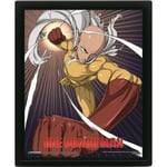 PCmerch One-Punch Man - 3D poster med ram