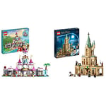 LEGO 43205 Disney Princess Ultimate Adventure Castle Building Toy & Boys Xmas Gifts & 76402 Harry Potter Hogwarts: Dumbledore’s Office Castle Toy, Set with Sorting Hat
