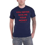 The Beatles Unisex Adult You Never Give Me Your Money Back Print T-Shirt - M