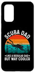 Coque pour Galaxy S20 Scuba Dad Like A Regular Dad But Way Cooler Fête des pères