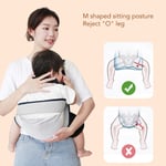 Baby Sling Carrier Foldable Ergonomic Breastfeeding Wrap For Baby Infant♡