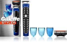 Gillette 3 in 1 Styler Power Shaver with Precision Trimmer