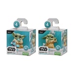 STAR WARS - The Mandalorian - Pack de 2 Figurines Grogu 5 - Neuf