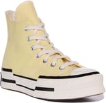 Converse A00740C Chuck 70 Plus  High Top Unisex Trainers White UK 3 - 12