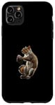 Coque pour iPhone 11 Pro Max Ballon de football américain écureuil