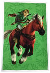 Nintendo Plaid Sherpa 100 x 150 cm Zelda LINK Epona