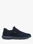 Geox Nebula 2.0 Suede Lace Up Trainers, Navy