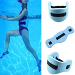 1pc Eva Adjustable Back Floating Foam Swimming Belt Training Flo Yellow