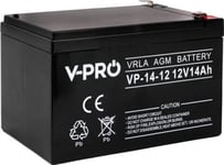 Volt Agm 12V 14Ah Batteri Vpro