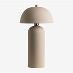 Sklum - Lampe de table en grès Odete Tapioca Beige