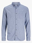 Jack and Jones Classic Melange Shirt Long Sleeve - adult - male