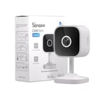 SONOFF Indoor Home Security Camera With AI Human Detection,Pet Camera With Motion Detection, Baby Monitor With Audio& Video, 1080P, Night Vision, Work With Alexa& Google Home, CAM Slim Gen2