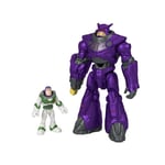 Actionfigur - FISHER PRICE - Disney Pixar Buzz Lightyear - Buzz och Mega Zurg - Blandat - Från 3 år