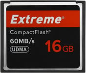 Extreme Carte Mémoire Compact Flash 16 Go Pour Photographe Professionnel, Vidéographe, Amateur