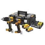 Dewalt Kombikit DCK2050E2T 18V XR med 2 st Powerstack-batterier & TSTAK