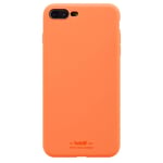 Holdit iPhone 8 Plus / 7 Plus Soft Touch Skal Silikon - Orange