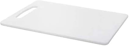 2 UR DOOR Plastic White Cutting Board, Thick Chopping Board with Non-Porous, Ea