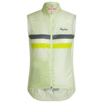 Rapha Women Brevet Gilet Vindväst Dam Light Green M