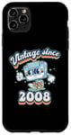 Coque pour iPhone 11 Pro Max Retro Vibes 2008 Vintage Style 17th Birthday Cassette Tape