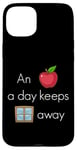 iPhone 15 Plus An Apple a day keeps windows away fun PC operating system Case