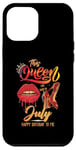 iPhone 12 Pro Max Womens This QUEEN Was Born In July Happy Birthday Case