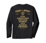 Fruit of the Spirit Love Joy Peace Longsuffering King James Long Sleeve T-Shirt