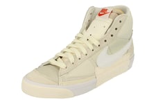 Nike Blazer Mid Pro Club Mens White Trainers - Size UK 6