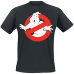 Ghostbusters Distressed Logo T-Shirt black