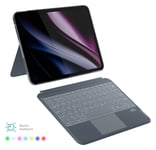 Epico Backlit iPad Pro 11 Inch Folio Keyboard Case - Grey