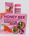 Honey Bee Knuckle &Knee Dark Spot Remover Restorer Cream With Carrot Extract 40g