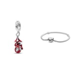 Pandora Marvel x 792323C01 Breloque pendentif araignée & Bracelet 590719-18 Coeur de la Saint-Valentin