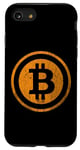 Coque pour iPhone SE (2020) / 7 / 8 Logo vintage Bitcoin