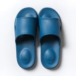 YIDPU Chaussons Sandale Femme Homme,Extra Large Pantoufles D'été Claquette Piscine Salle De Bain,Semelles Plastique Antidérapantes,Légères Imperméables,Plage Garçons Filles Enfants,Blue2,44/45