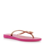 Havaianas Womens Ladies - Slim Thematic Charm Flip Flop - Pink - Size EU 41