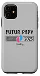 Coque pour iPhone 11 Annonce Grossesse Papy 2025 Cadeau Futur Papy 2025 Annonce