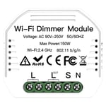 Commutateur de gradateur de module de gradateur Wifi 90-250V, interrupteurs d'éclairage intelligents, interrupteur à 2 voies, télécommande