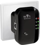 Répéteur WiFi Puissant 300Mbps Amplificateur WiFi Puissant 2.4GHz WiFi Range Booster WiFi Répéteur Extenseur sans Fil avec Port Ethernet,Protection WPS,RJ45,WiFi Extender WiFi Booster.[Y52]