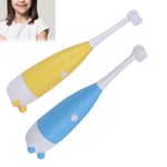 0.3W Kids Electric Toothbrushes Battery Powered Replaceable Brush Head Soft HEN