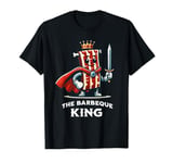 Barbeque King Funny Barbecue Lovers Saying Grilling Quote T-Shirt