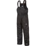 Trespass Girls Kalmar Waterproof Breathable Ski Suit Trousers Pants - Black - Size 2Y