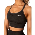 ICANIWILL ICIW Dynamic Seamless Sport Bra S Dark Grey Melange