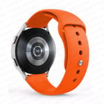 (Gear S3Orange)ranneke Samsung Galaxy kellolle 4/4 Classic/5/5 pro/3/46mm/42mm/Active 2 Gear S3 Silikonirannekoru Huawei GT 2/pro ranneke|Kellorannekkeet|