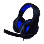 Nuwa Gaming Headset Hörlurar Med Mikrofon För Ps4 & Xbox Svart