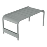 Fermob - Luxembourg Large Low Table/Bench, Lapilli Grey - Småbord & Sidobord utomhus