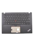 Lenovo - notebook replacement keyboard - Bærbar tastatur - til udskiftning - Dansk - Sort