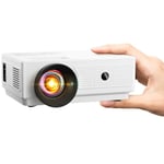 Mini Projector, Cibest HD 1080P Supported Movie Projector, 2024 Upgraded 15000 Lux Home Theater Video Projector Compatible with iOS/Android Phone/Tablet/Laptop/PC/TV Stick/Box/USB Drive/DVD