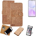 FOR Vivo Y28s 5G SMARTPHONE CASE COVER WALLETCASE CORK