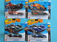 Lot 4 Trac Punk Rod Group C Fantasy 🔥 Hot wheels 2024 HW Let's Race Netflix