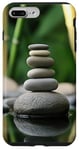 Coque pour iPhone 7 Plus/8 Plus Zen Garden Stones Bambou Serenity Mindfulness